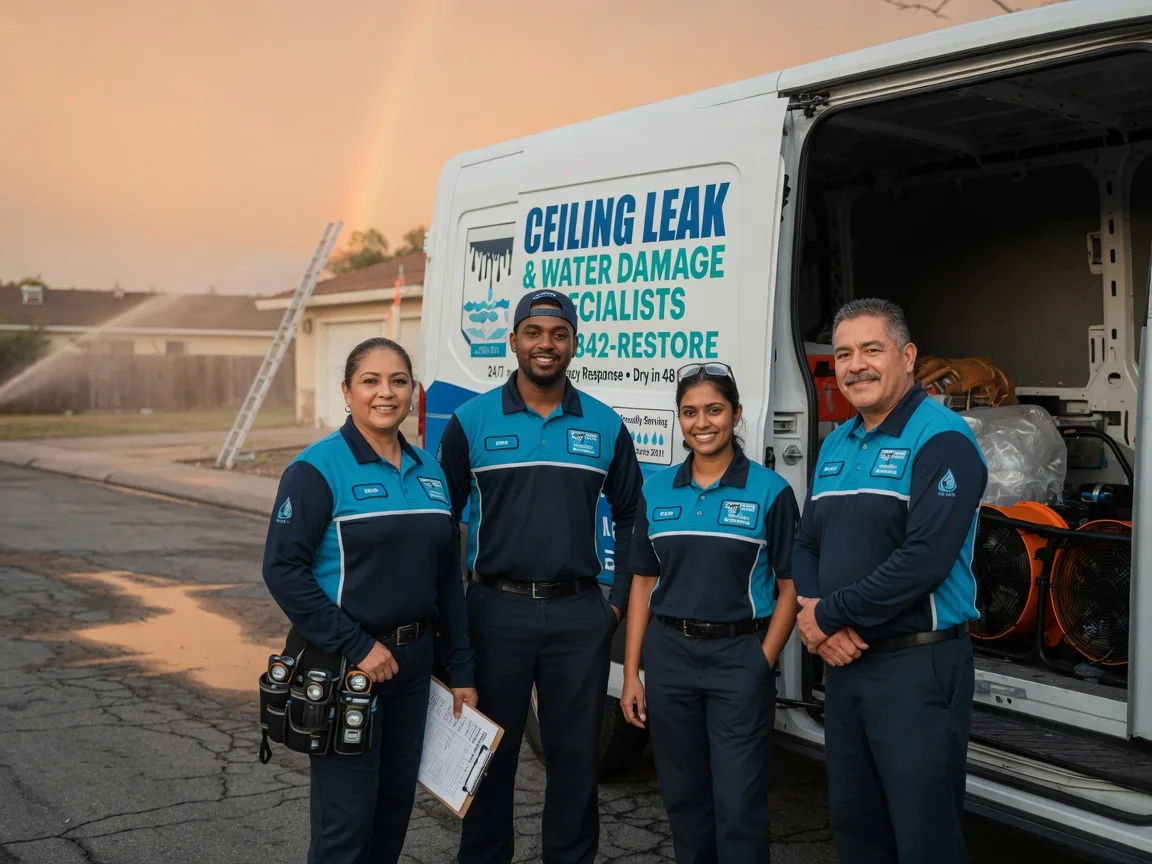 Ceiling Leak Cleanup company in Deer Harbor, WA